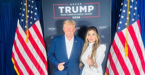 Photo of Donald Trump and Siggy Flicker