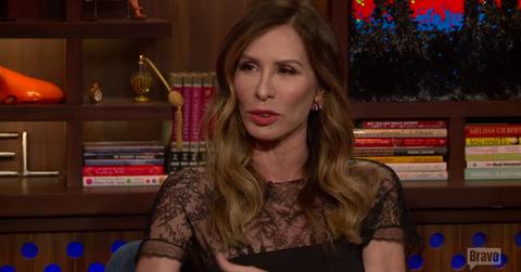 Carole radziwill luann de lesseps feud rhony
