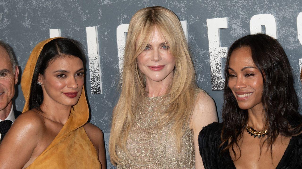 Image of Zoe Saldaña praised Nicole Kidman’s talent and shared her admiration and collaboration while working together on 'Lioness.'