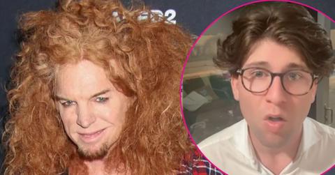 Photo of Carrot Top and Zachary DeFazio