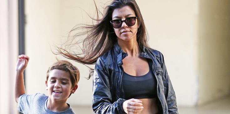 Kourtney Kardashian will not talk about Kim in front of Mason Disick