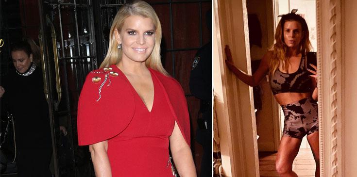 Jessica Simpson marks end of her 30s by posing in 14-year-old