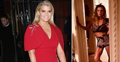 //jessica simpson weight loss lbs