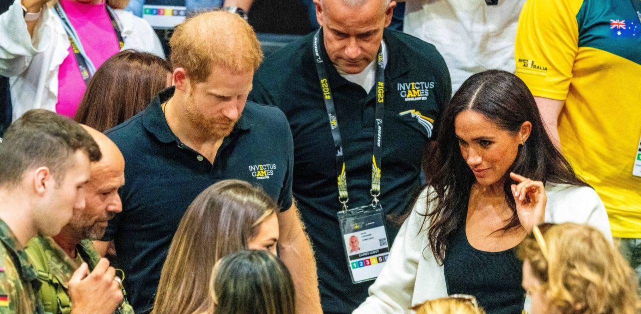 prince harry meghan markle reunite invictus games