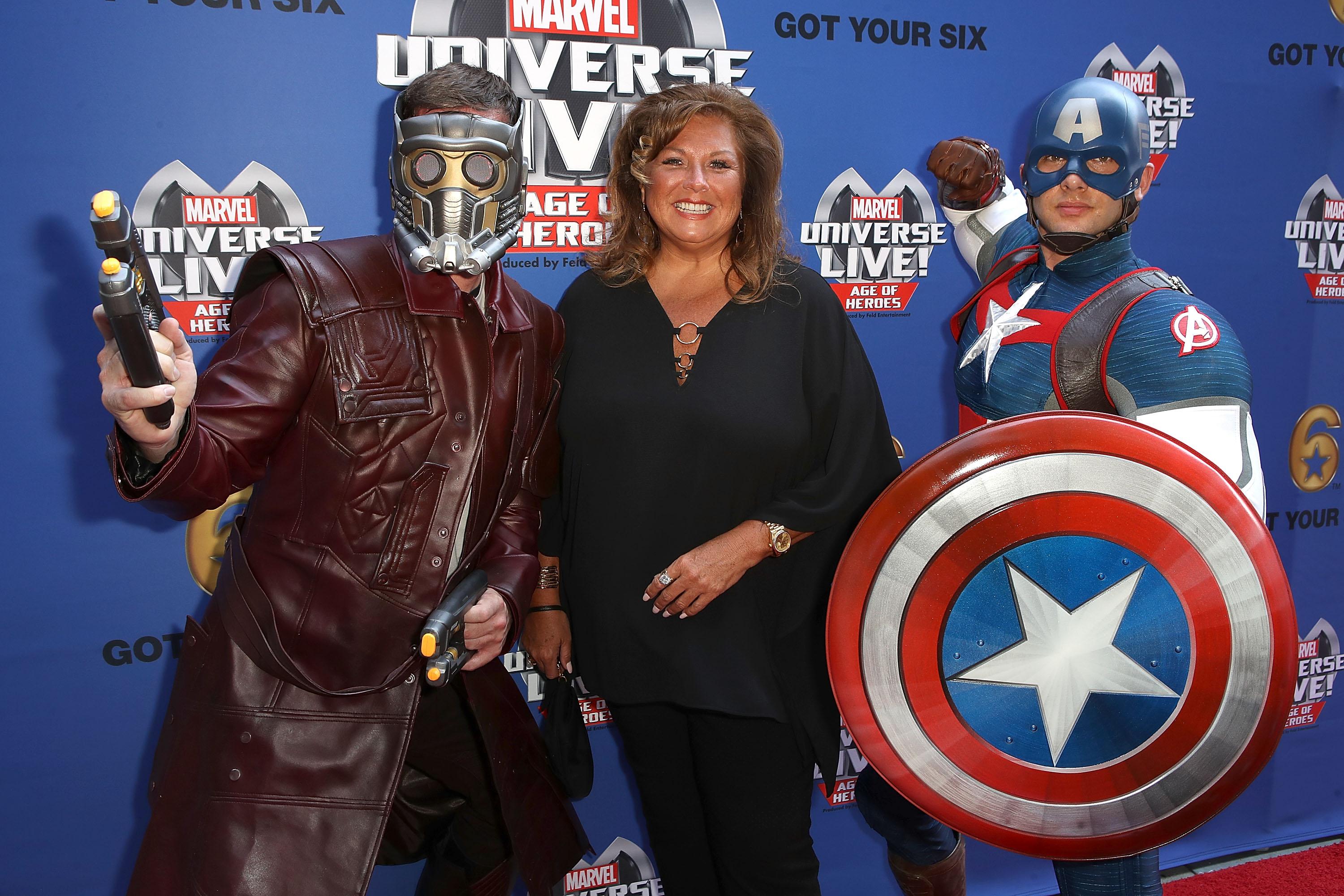 Marvel Universe LIVE! Age Of Heroes World Premiere Celebrity Red Carpet Event