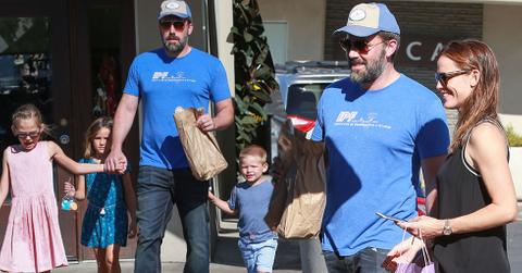 Ben affleck jennifer garner smiling