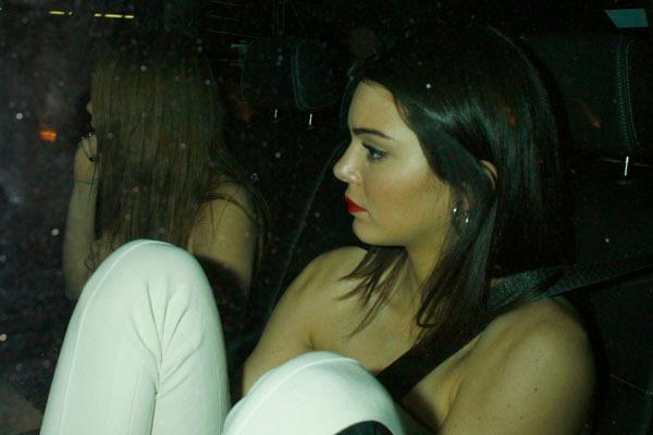 Cara Delevingne and Kendall Jenner pictured at The British Fashion Awards After Party at the Cafe Royal in London