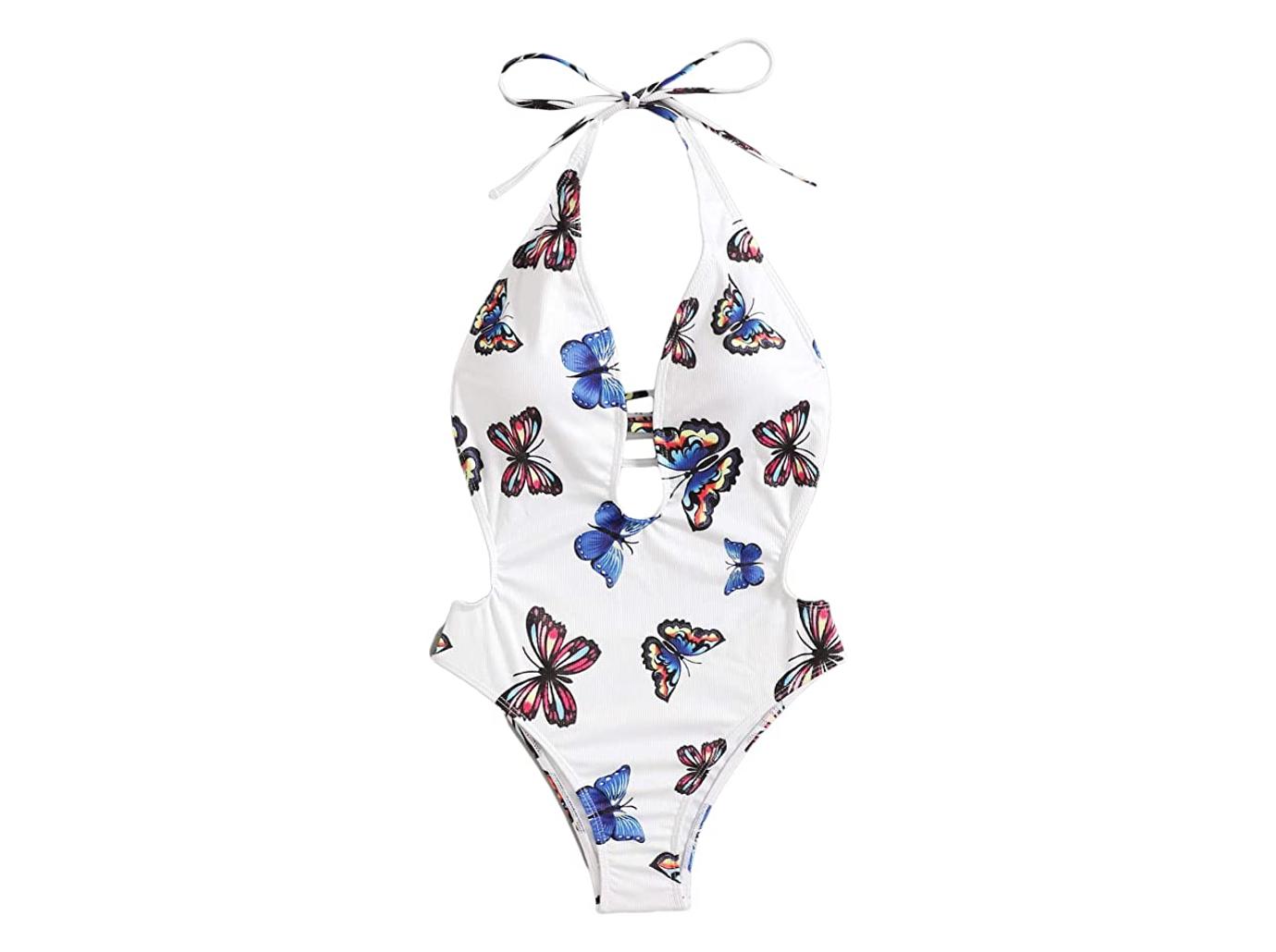 Actress Brie Larson Flaunts Her Beach Body In Butterfly Swimsuit In Hawaii