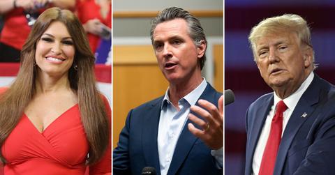 kimberly guilfoyle adamant ex gavin newsom president donald trump pp