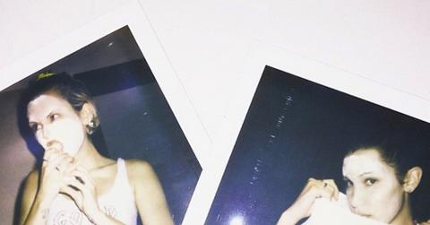 Miley cyrus bella hadid instagram