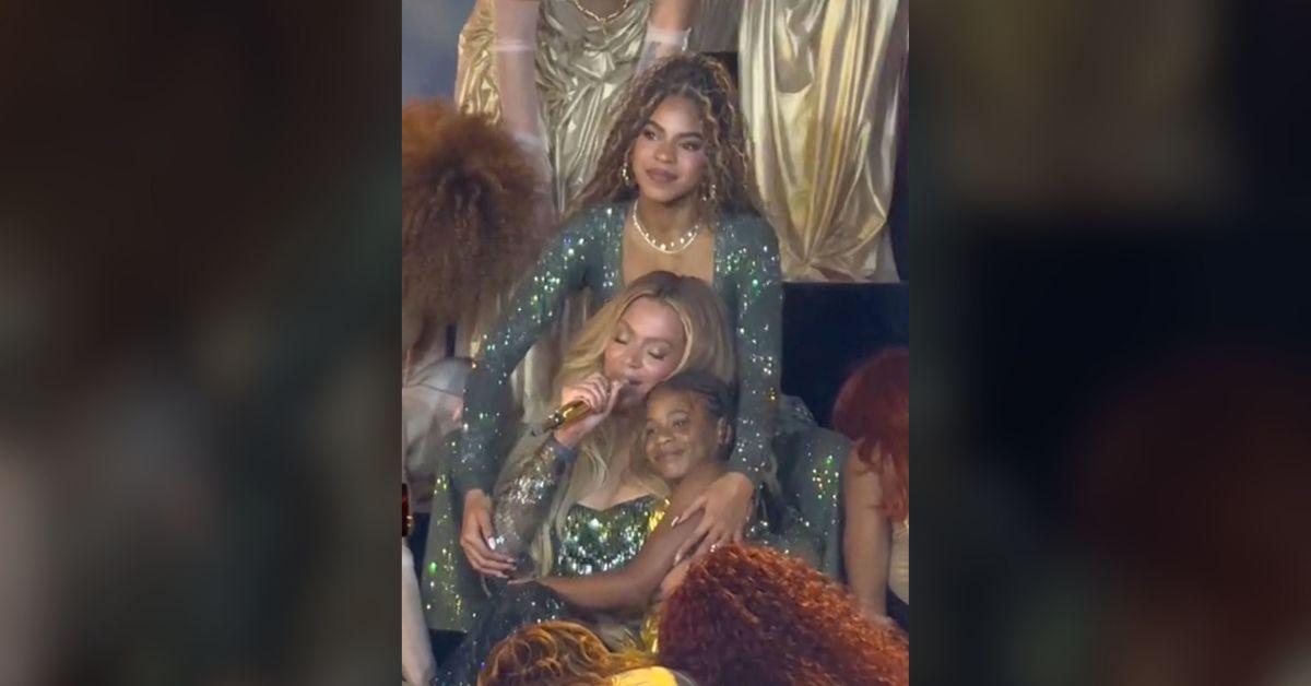 beyonce blue ivy earrings cowboy carter tour watch