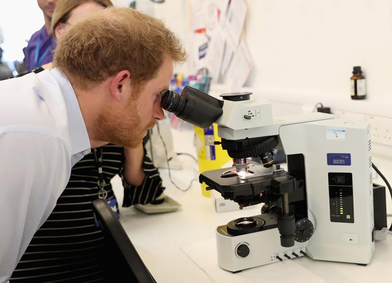 Prince Harry visits a Sexual Health Clinic