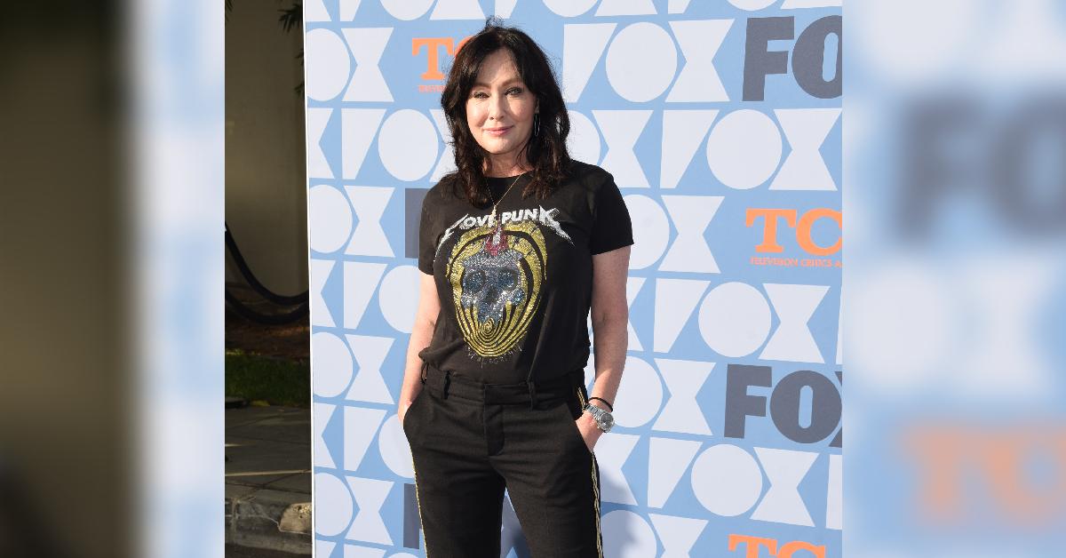 shannen doherty posts truthful photos to honor breast cancer awareness month