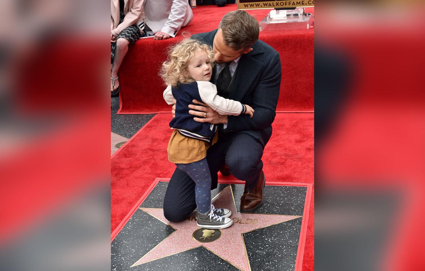 Ryan Reynolds Honored With Star On The Hollywood Walk Of Fame