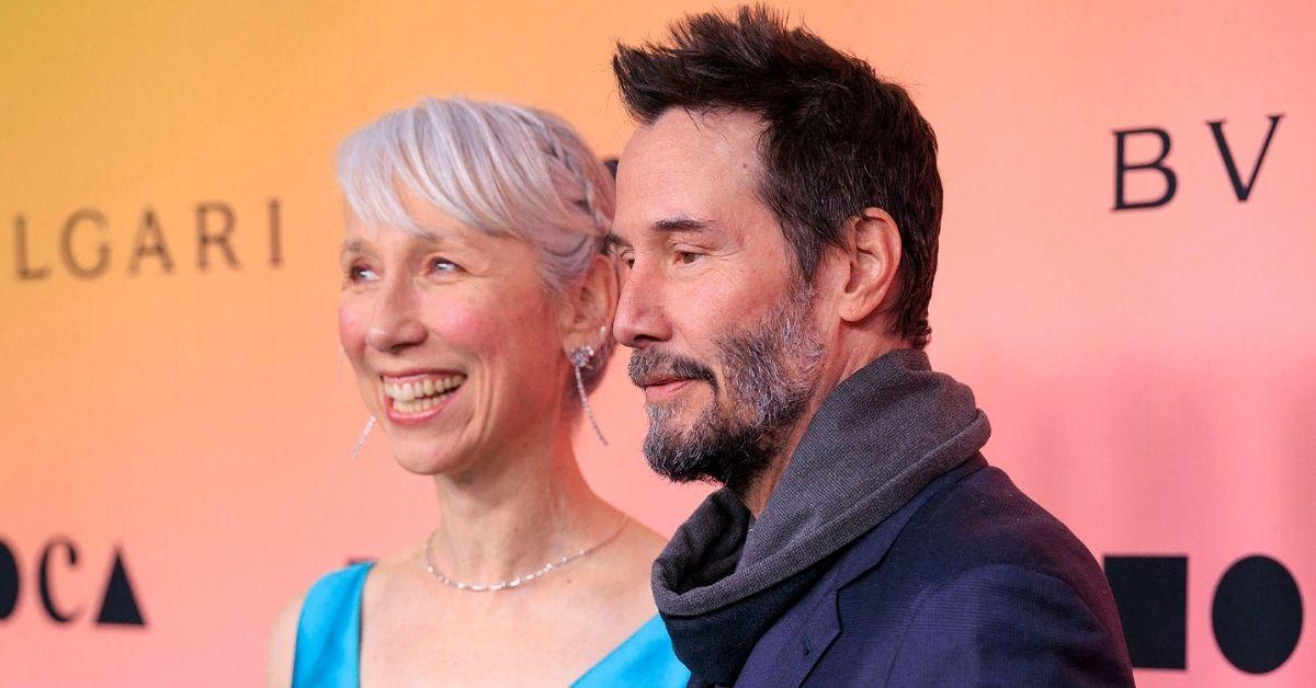 Photo of Keanu Reeves and Alexandra Grant