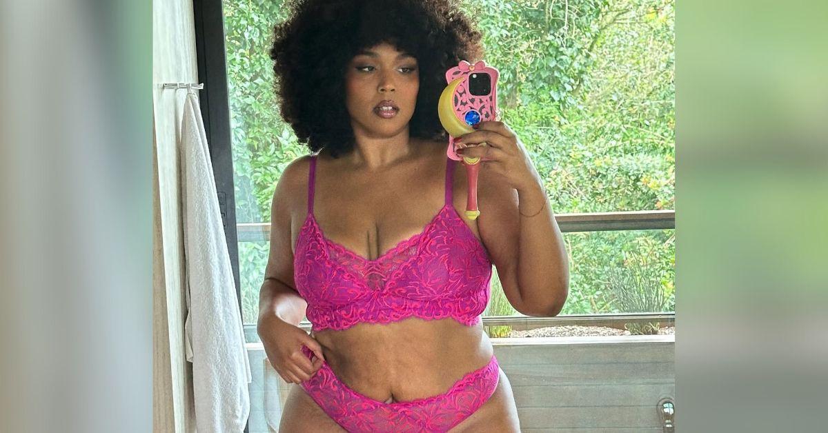 lizzo flaunts new body lingerie after calling out donald trump snl