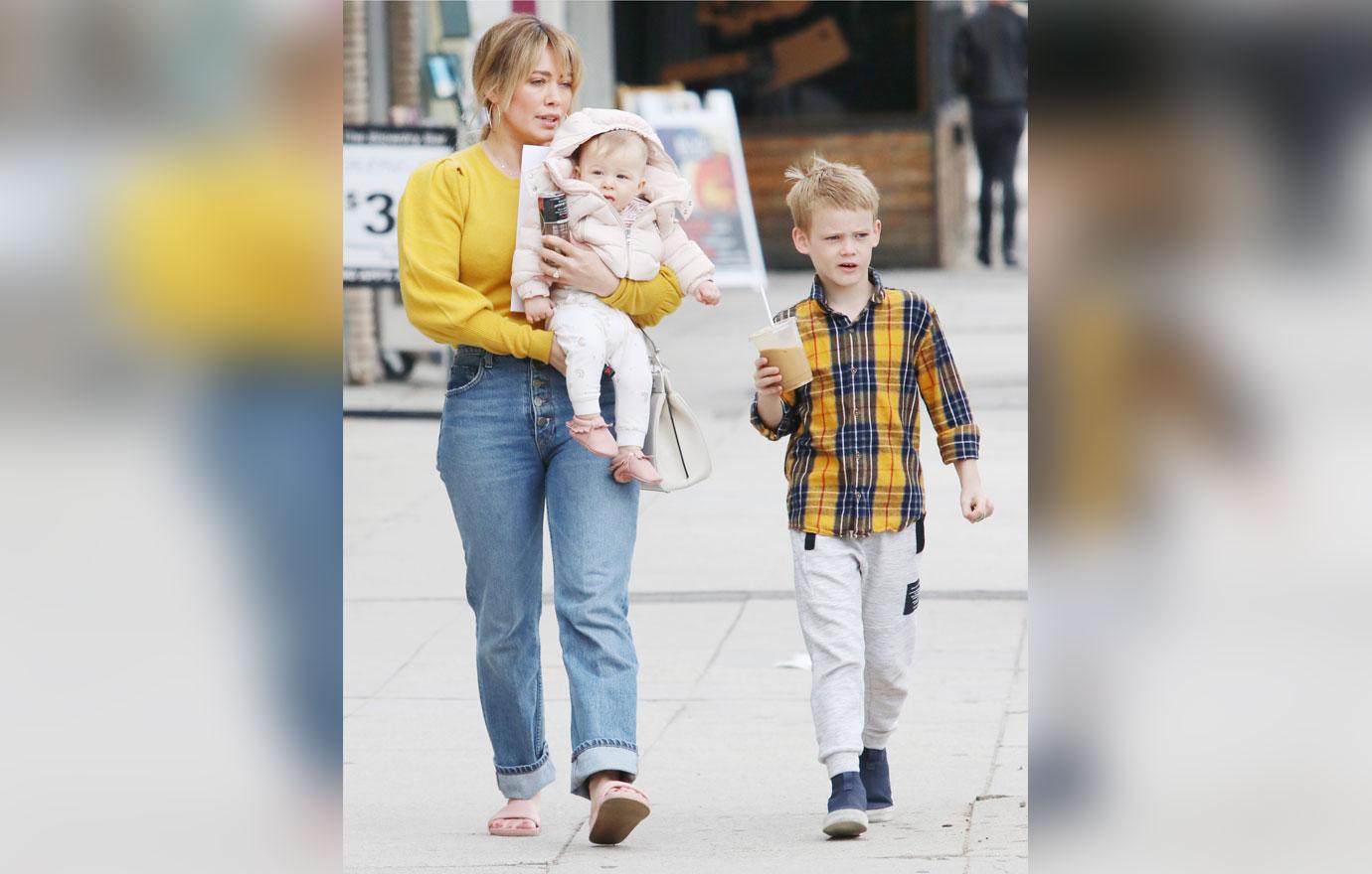 Hilary Duff & Kids