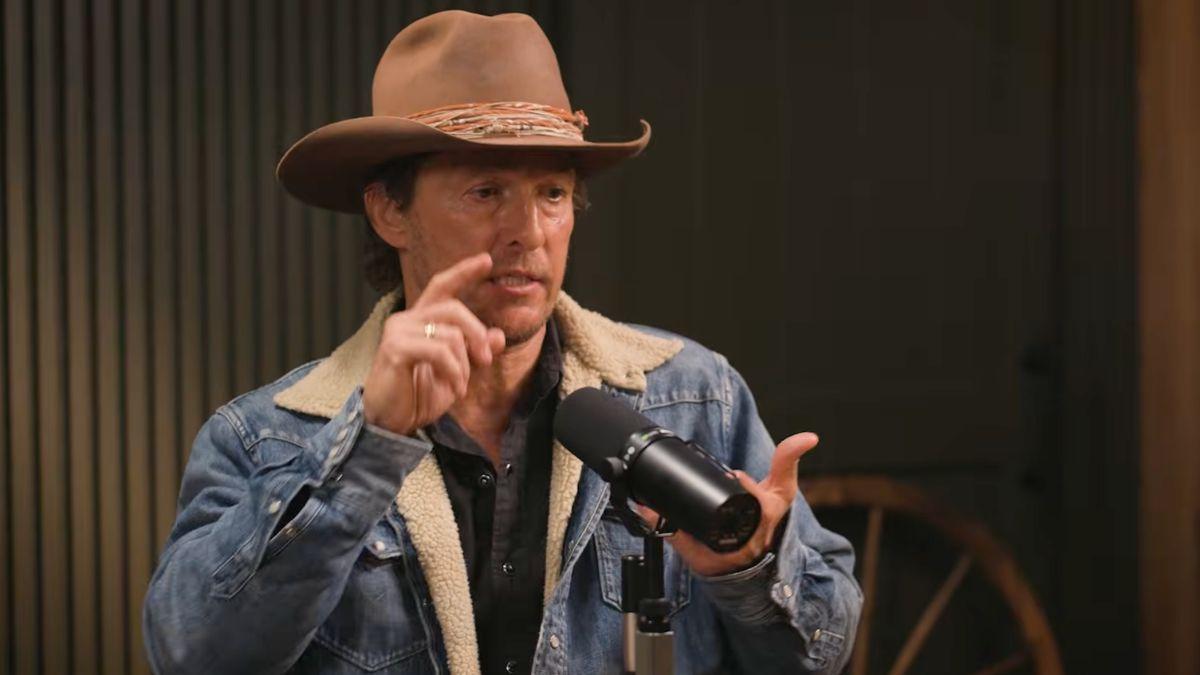 Image of Matthew McConaughey spent 22 days in Peru among strangers.