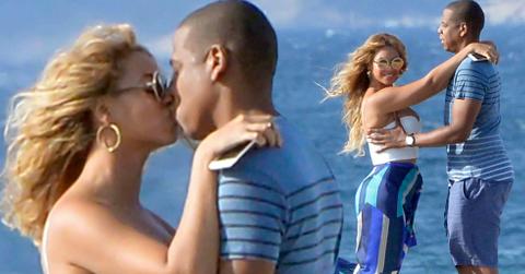Beyonce jay z pda bikini vacation italy