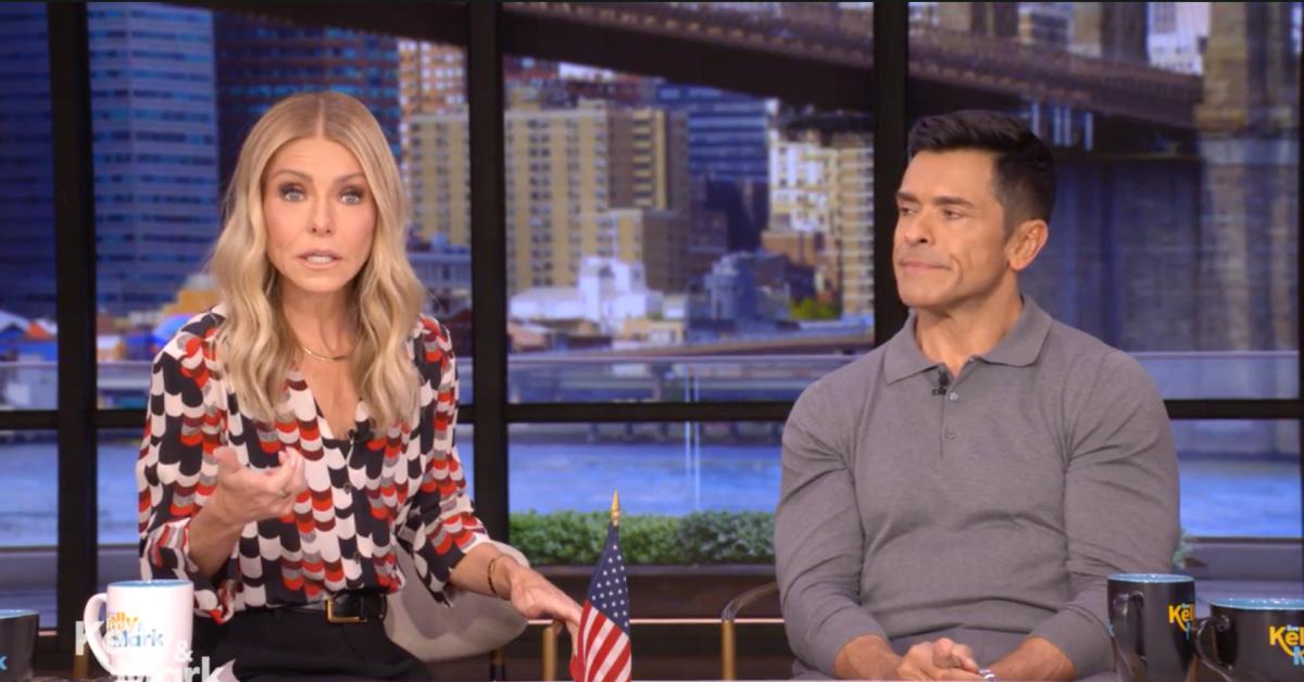 Image of Mark Consuelos and Kelly Ripa recently bickered about their roles at home.