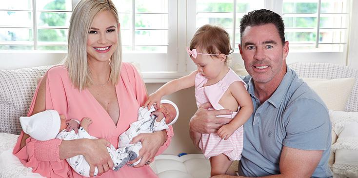 Meghan King Edmonds, Jim Edmonds welcome twins 