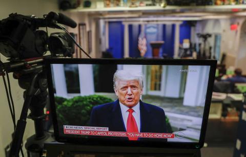 donald trump supporter january capitol rioters january new clip