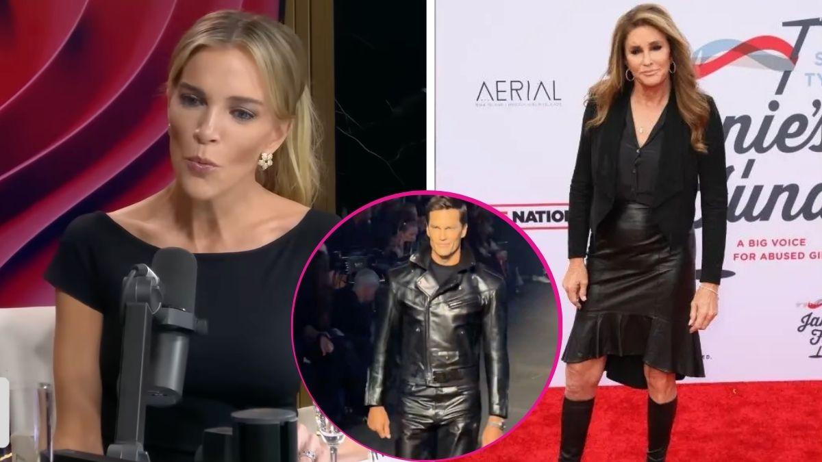 image split of Megyn Kelly, tom Brady and Caitlyn jenner
