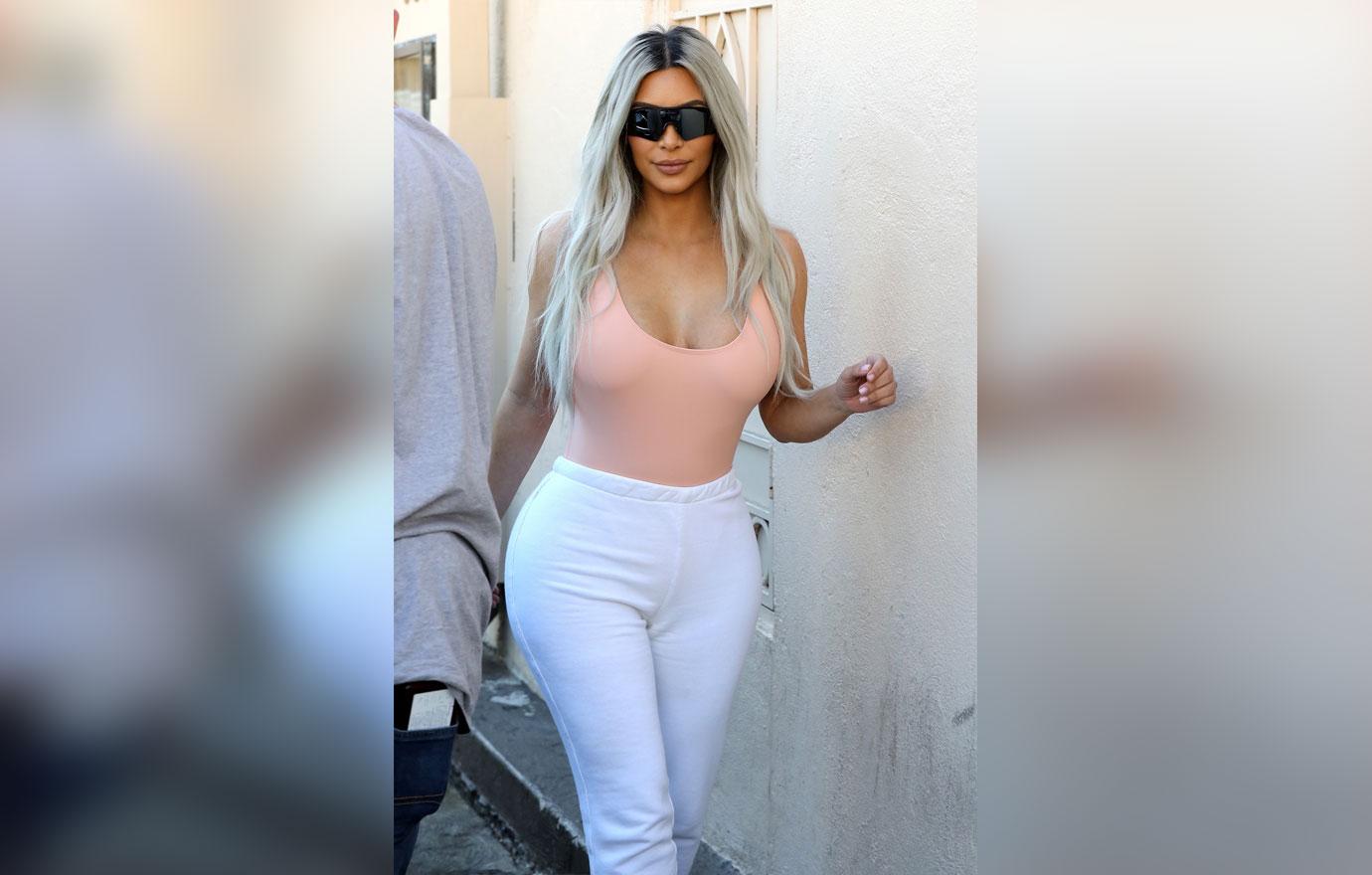 Kim and Kourtney do lunch at their favorite Armenian restaurant, Carousel