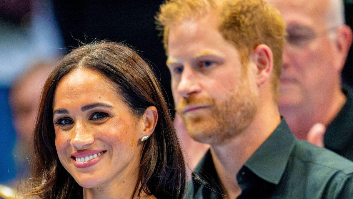 Photo of Meghan Markle and Prince Harry.