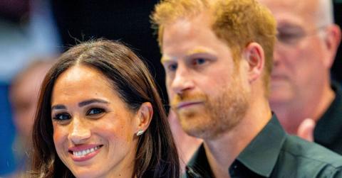 Photo of Meghan Markle and Prince Harry.