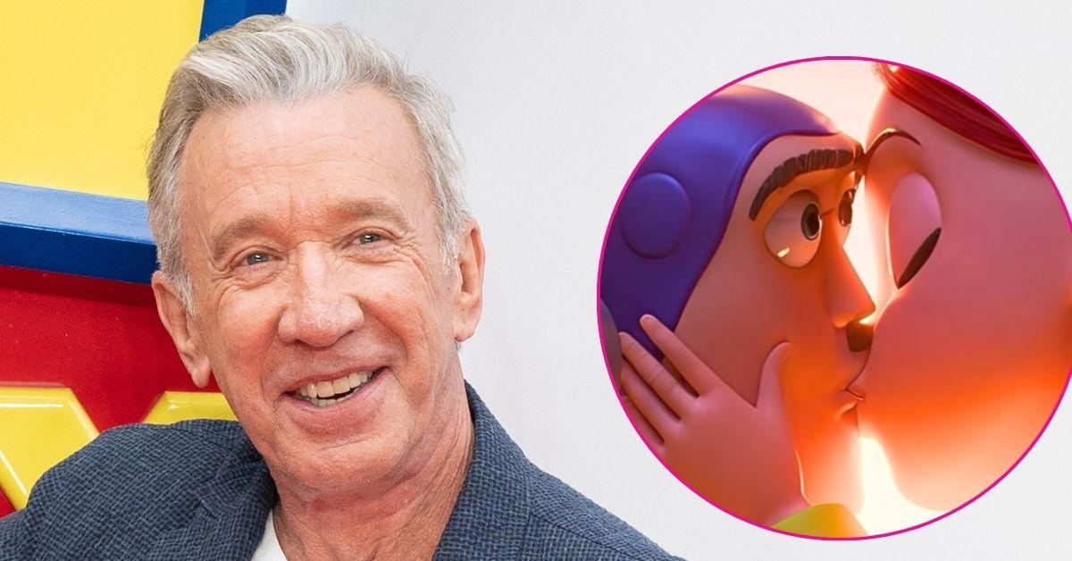 split photo of Tim Allen, Buzz & Jessie