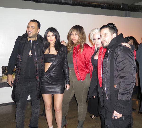 khloe kardashian french montana attend event together