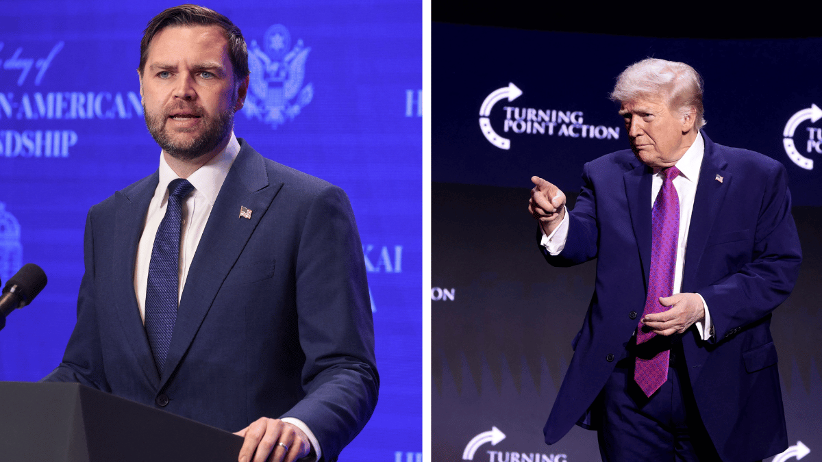 Image of J.D. Vance is not performing well in the polls, and neither is his boss.