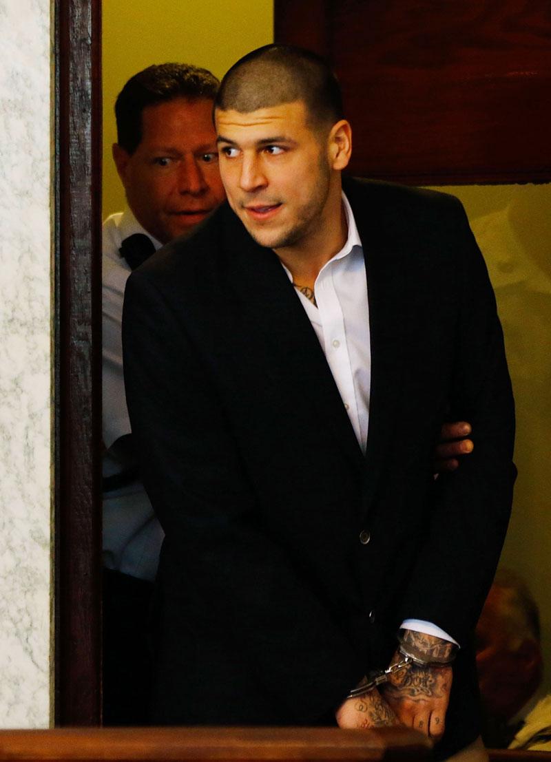 Aaron Hernandez Court Appearance