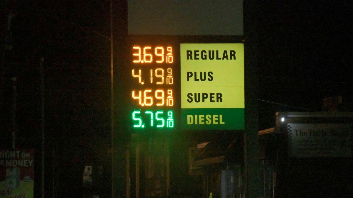 Image of Oil prices climbed sharply after the post referenced the Strait of Hormuz.