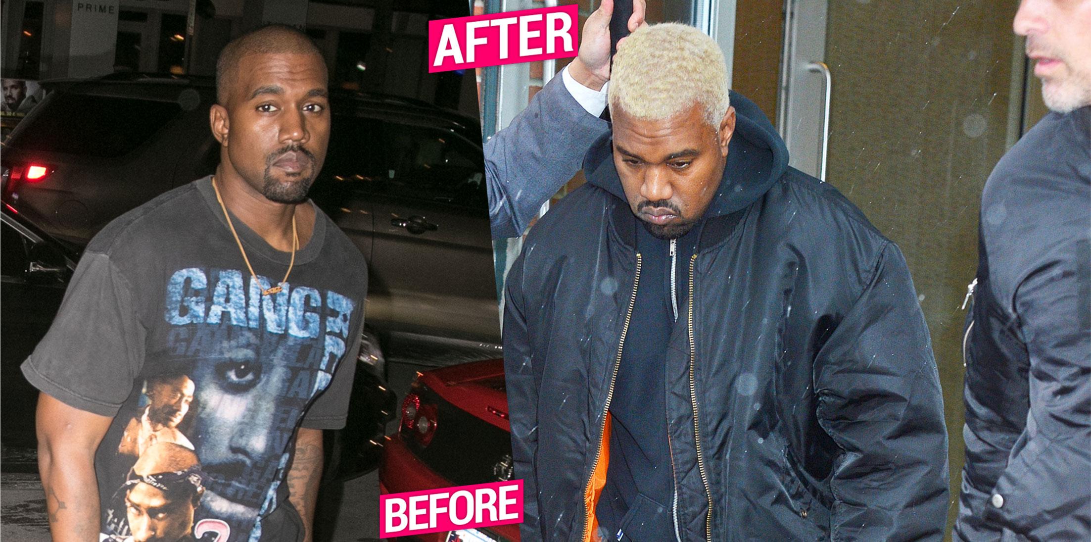 Kanye West Packs On The Pounds Over The Years