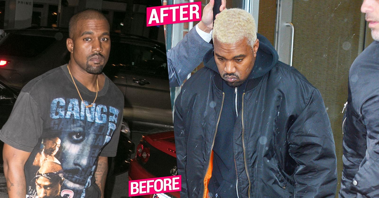 Kanye West Packs On The Pounds Over The Years