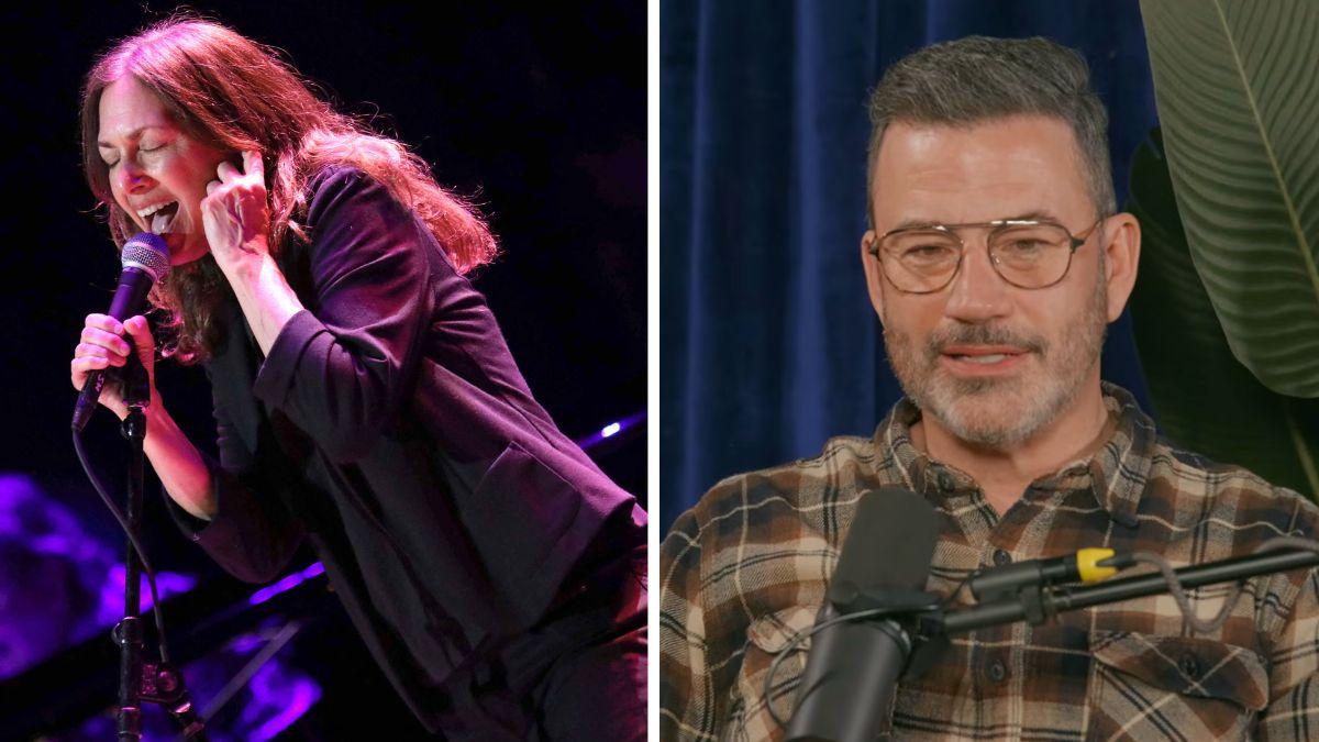 image of The Bangles' lead vocalist Susanna Hoffs was supposed to perform on 'Jimmy Kimmel Live.'