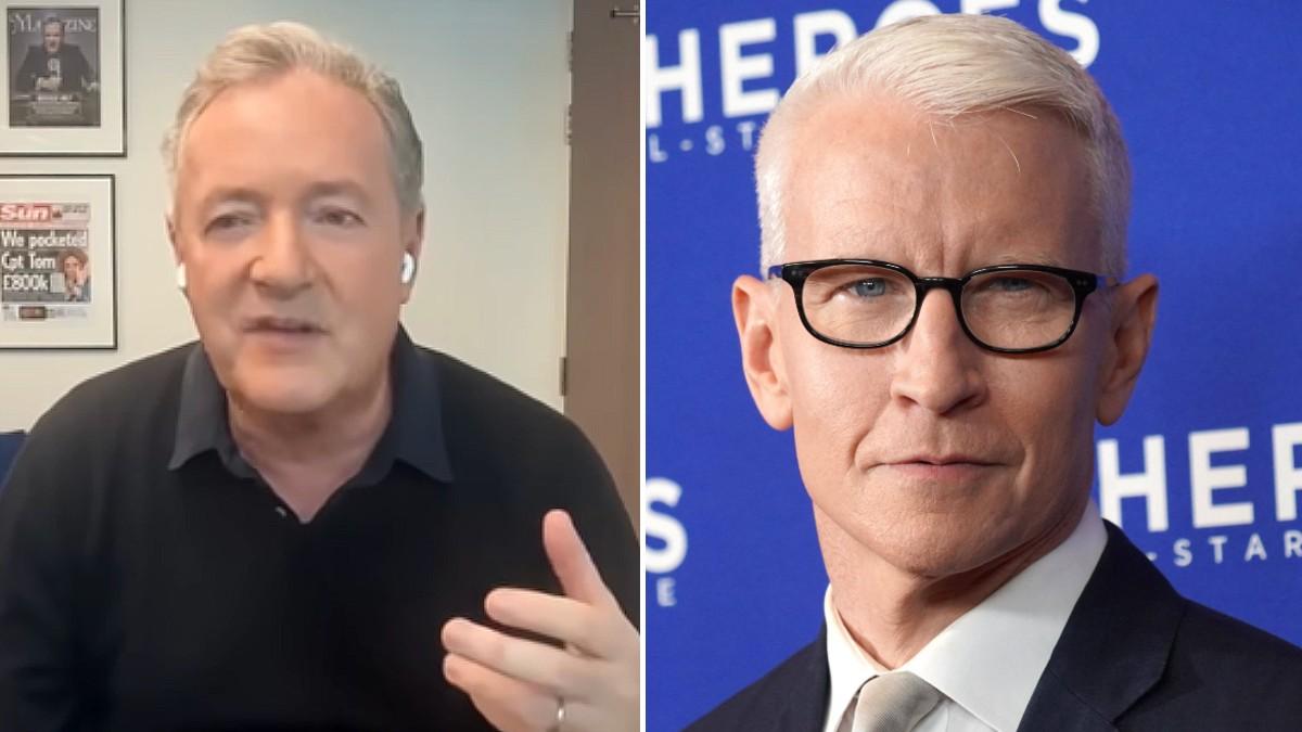 Piers Morgan Calls Anderson Cooper a 'Poisonous Little Backstabber'