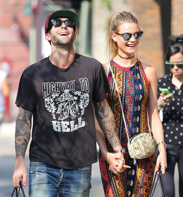 Behati Prinsloo and Adam Levine 05