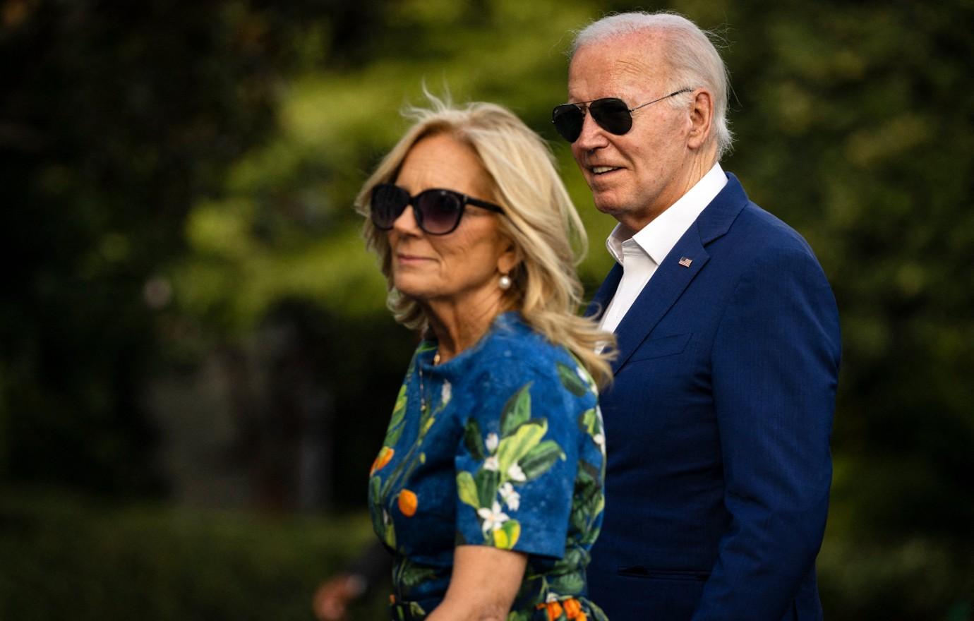 jill biden scolds reporters question joe biden drop out election