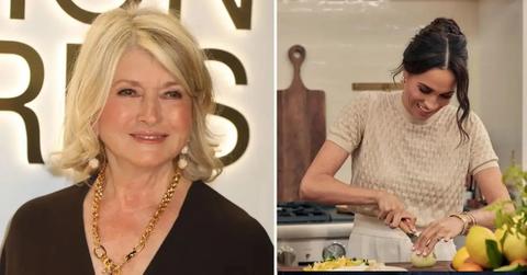 Composite photo of Martha Stewart and Meghan Markle