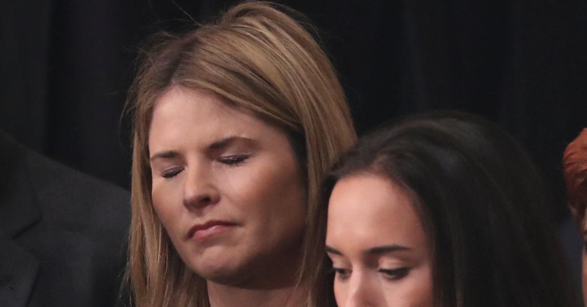 Image of Jenna Bush Hager admitted 'public grieving can be very difficult.'
