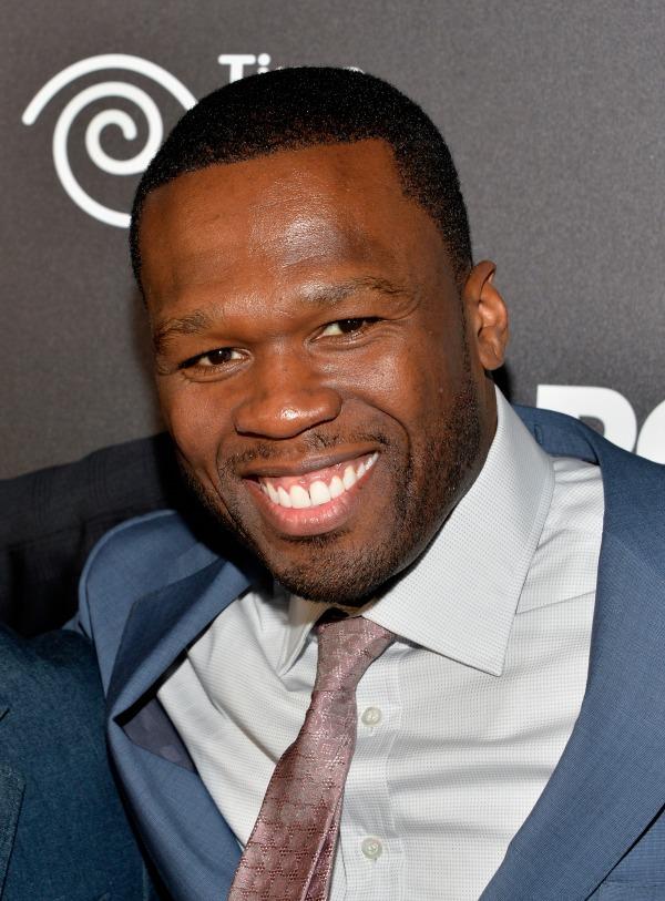 50 Cent at the premiere of Starz show Power