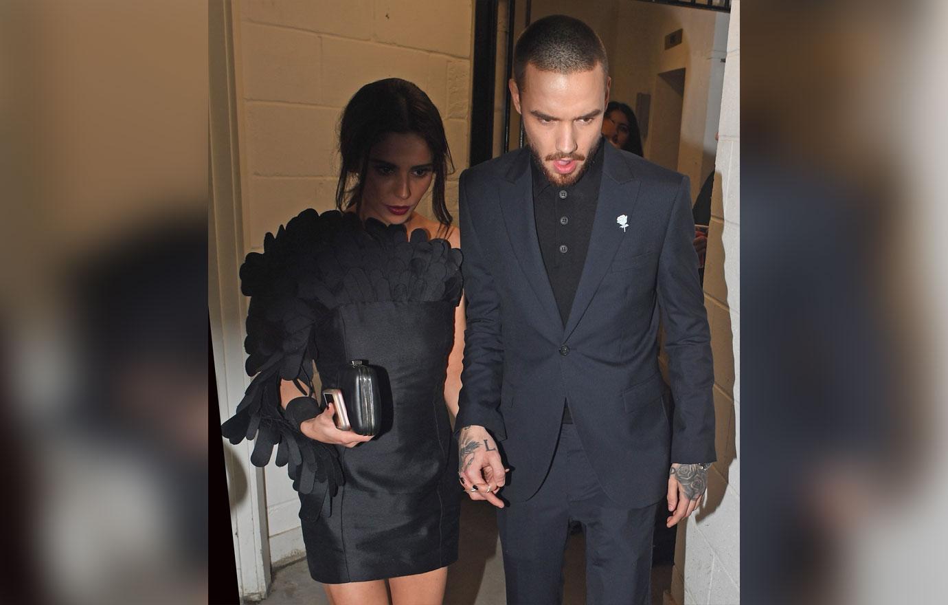 Cheryl and Liam Payne exit The Universal music Brits Awards afterparty