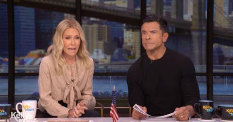 Image of Kelly Ripa clarified what time trick-or-treaters are allowed at her house.