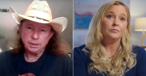 Composite photo of Sky Roberts and Virginia Giuffre