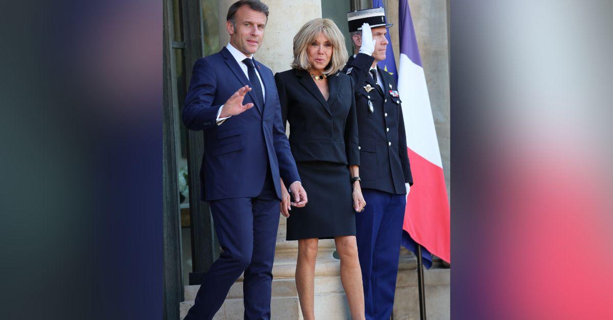 donald trump gives marriage advice emmanuel macron slap wife brigitte