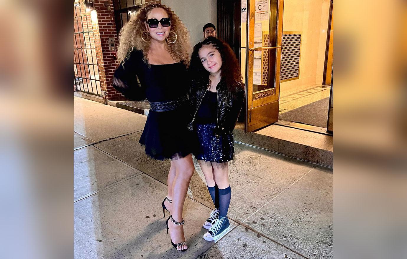 Mariah Carey with Daughter Monroe, via Pinterest - Savvy Sassy Moms