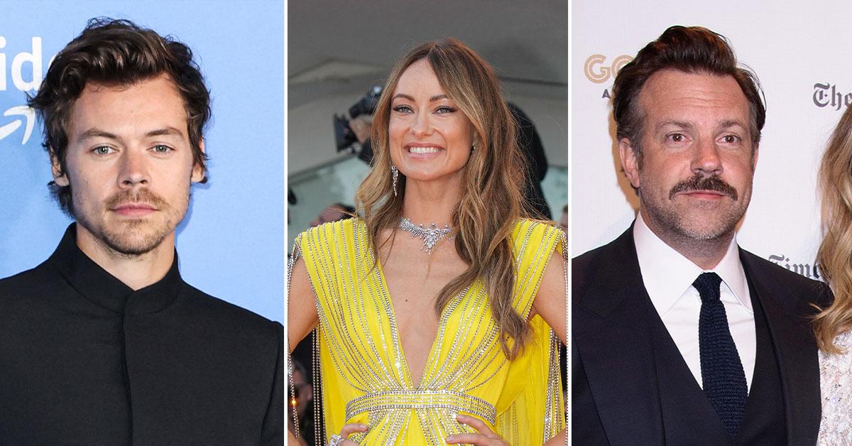 Olivia Wilde Embraces Jason Sudeikis After Harry Styles Split